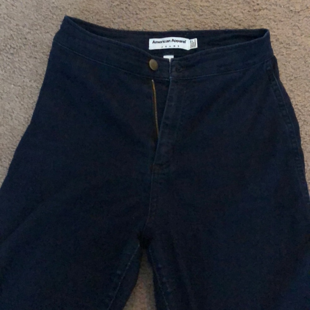 VERY high waisted American Apparel Jeans